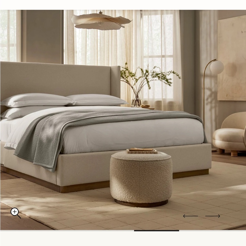 Boll &.ignature Textured Stitch Quilt Pewter Full/ Queen NWOT